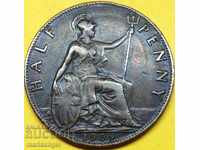 Marea Britanie 1/2 penny 1909