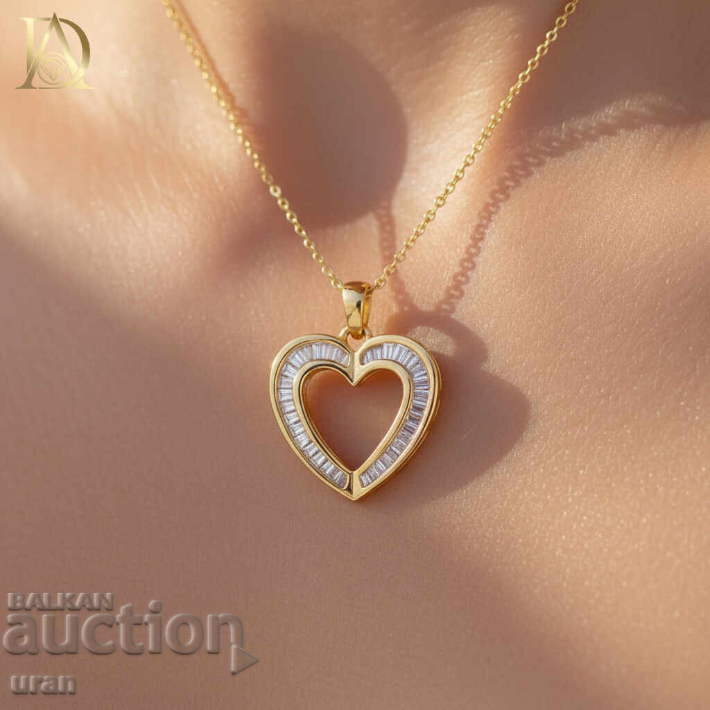 Nou pandantiv de aur cu diamante naturale de 0,50 ct cu preț € 900.00 | 1760.25 BGN