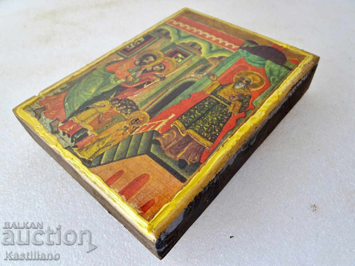 Ορθόδοξη εικόνα της Εισόδου της Θεοτόκου στον Ναό - 5