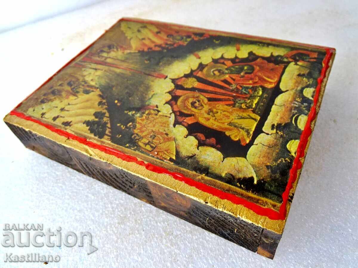 Icoană ortodoxă a Nașterii Domnului cu preț € 13.00 | 25.43 BGN