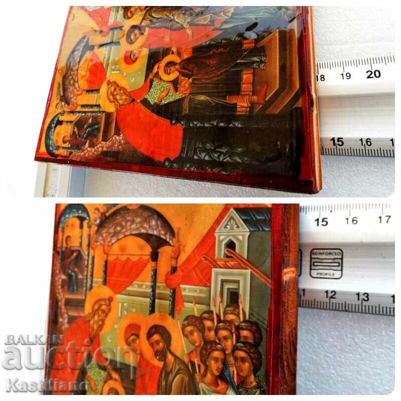Icoană Ortodoxă Intrarea în Biserică a Maicii Domnului 2 - 6