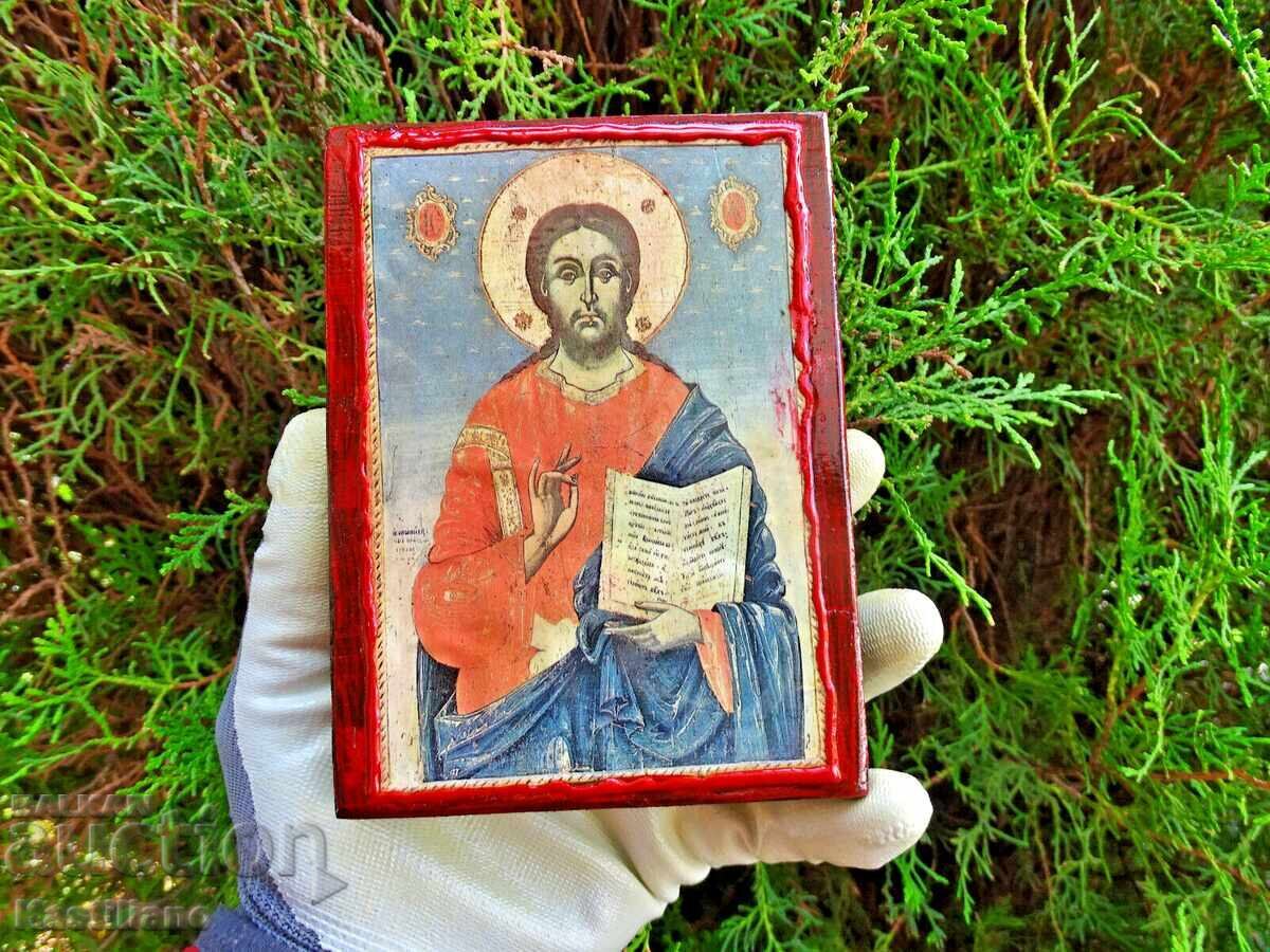 Православна икона  на Иисус Христос Вседържител VCH4