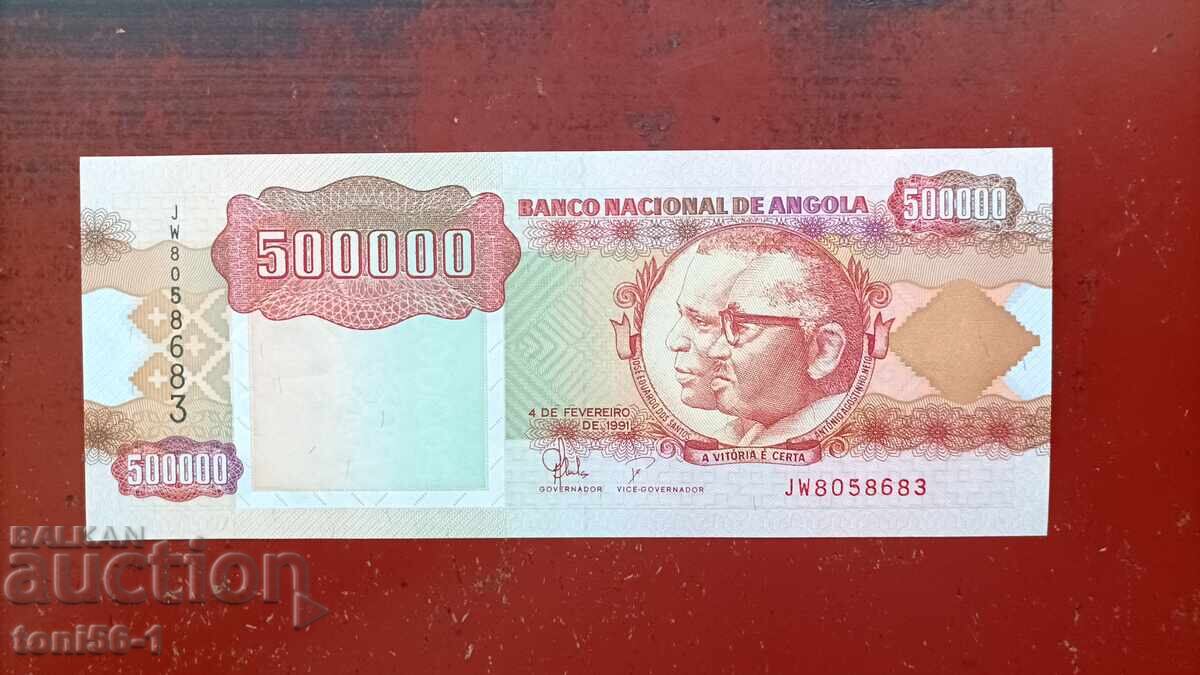 Angola 500 000 kwanza 1991 UNC