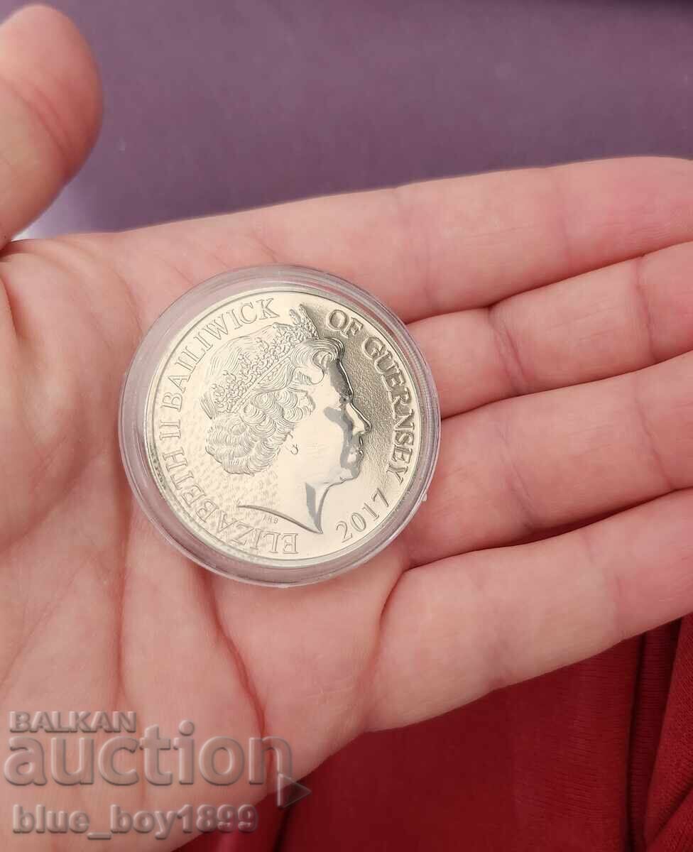 Livrarea Monedă de colecție - Regina Elisabeta II (2017) 5 Lire