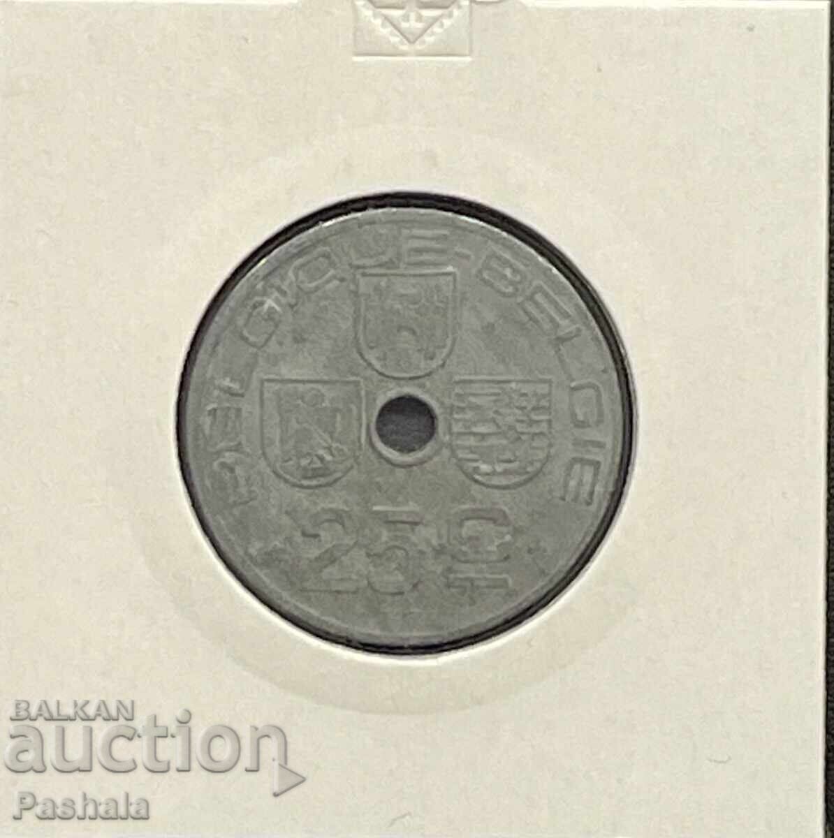 Belgia 25 cenți 1943