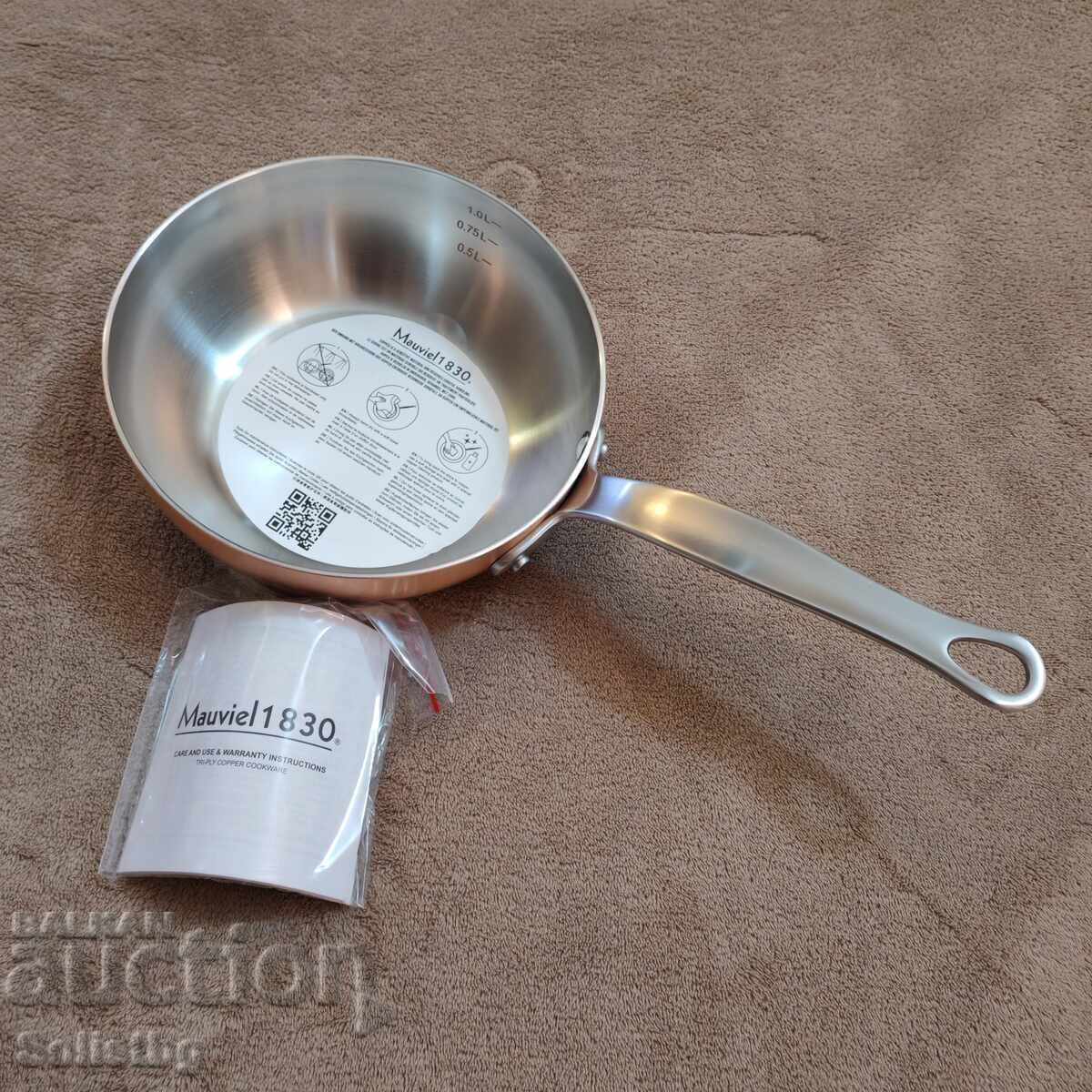 New Mauviel 1830 Frying Pan and Casserole, France - 5