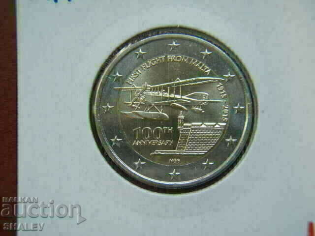 2 euro 2015 Malta "100 years airforce" (1) Malta - (2 euro) with price € 11.69 | 22.86 BGN