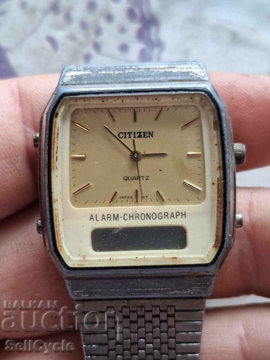 ✅ΗΛΕΚΤΡΟΝΙΚΟ ΡΟΛΟΪ CITIZEN CHRONOGRAPH❗