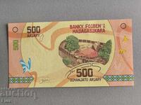 Bancnota - Madagascar - 500 Ariary UNC | 2017