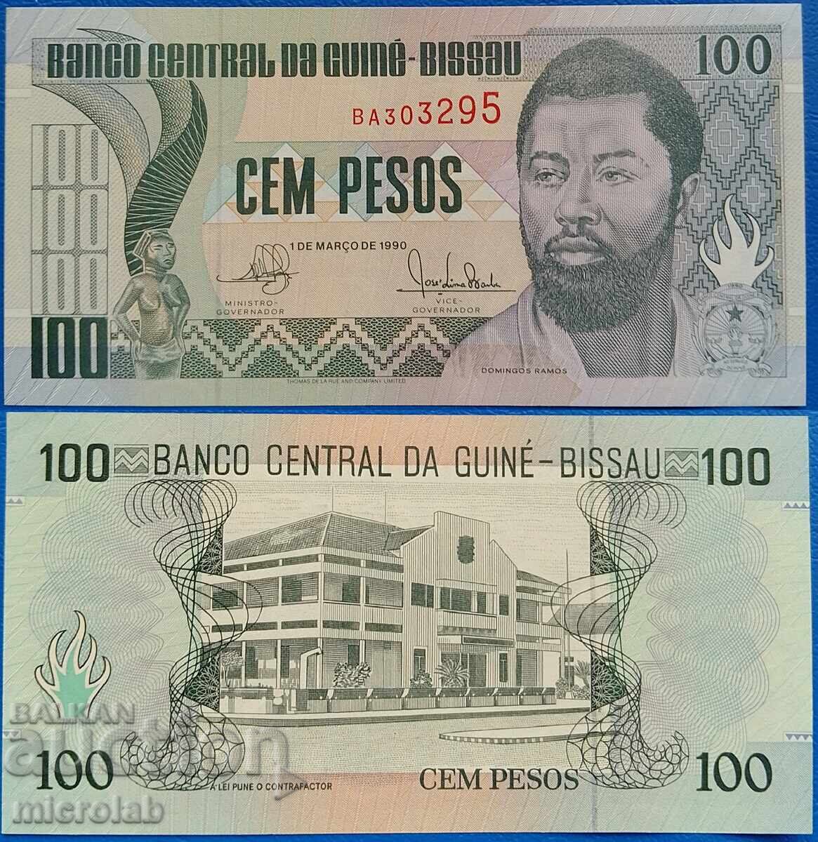 100 песос Гвинея Бисау