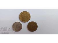 Λοτ νομισμάτων διαφόρων χωρών 3 τεμάχια
