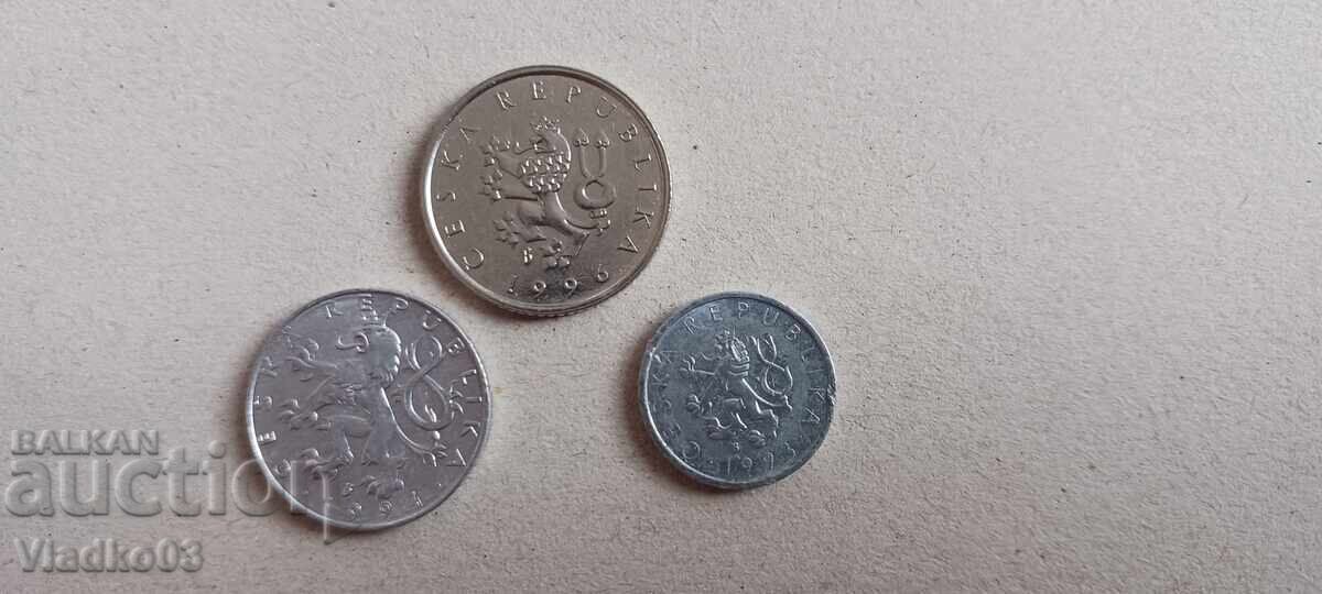 Λοτ 3 νομίσματα Τσεχίας με τιμή € 0.01 | 0.02 BGN Λοτ 3 νομίσματα Τσεχίας με τιμή € 0.01 | 0.02 BGN