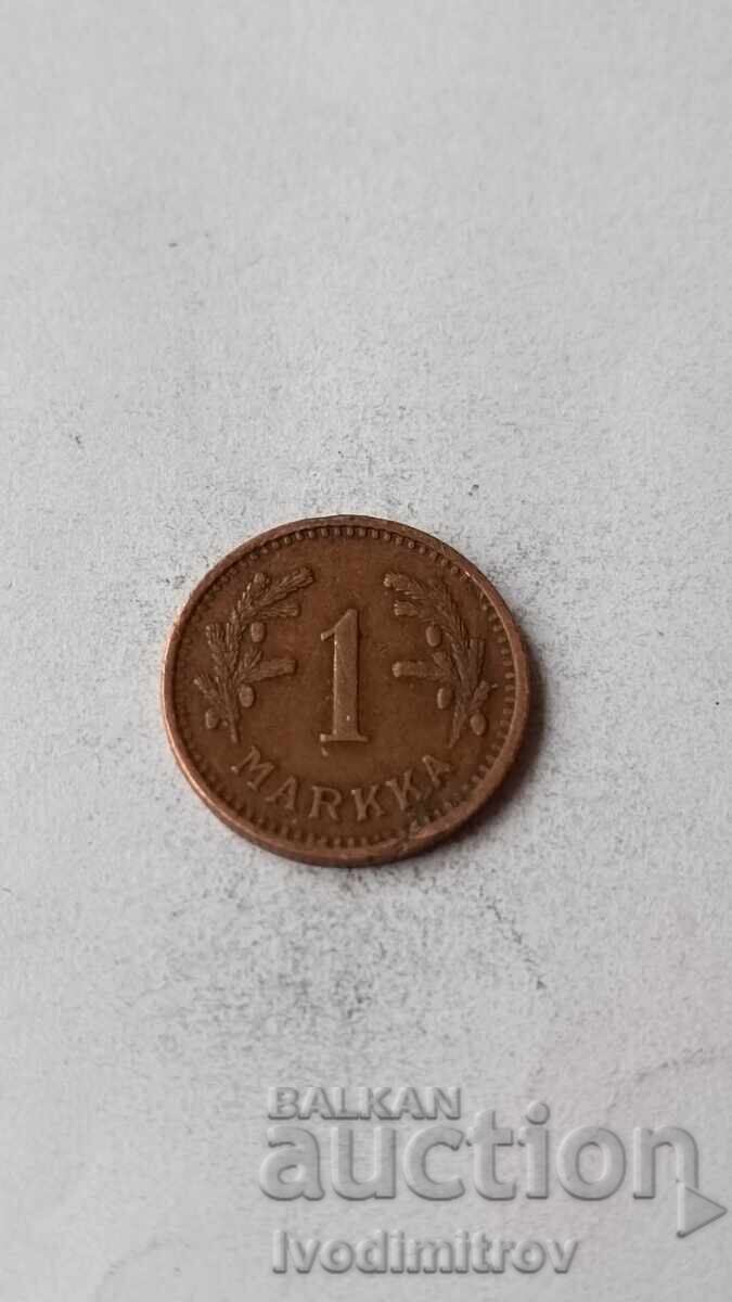 Finlanda 1 marcă 1942 Finlanda 1 marcă 1942
