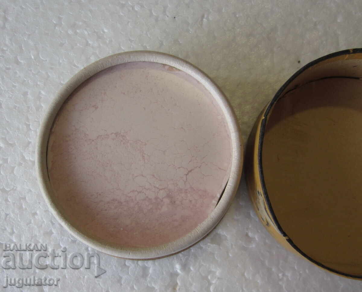 Pudră veche de damă bulgărească Lilia, nefolosită, în cutie