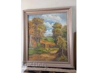 Tablou vechi de maestru - peisaj