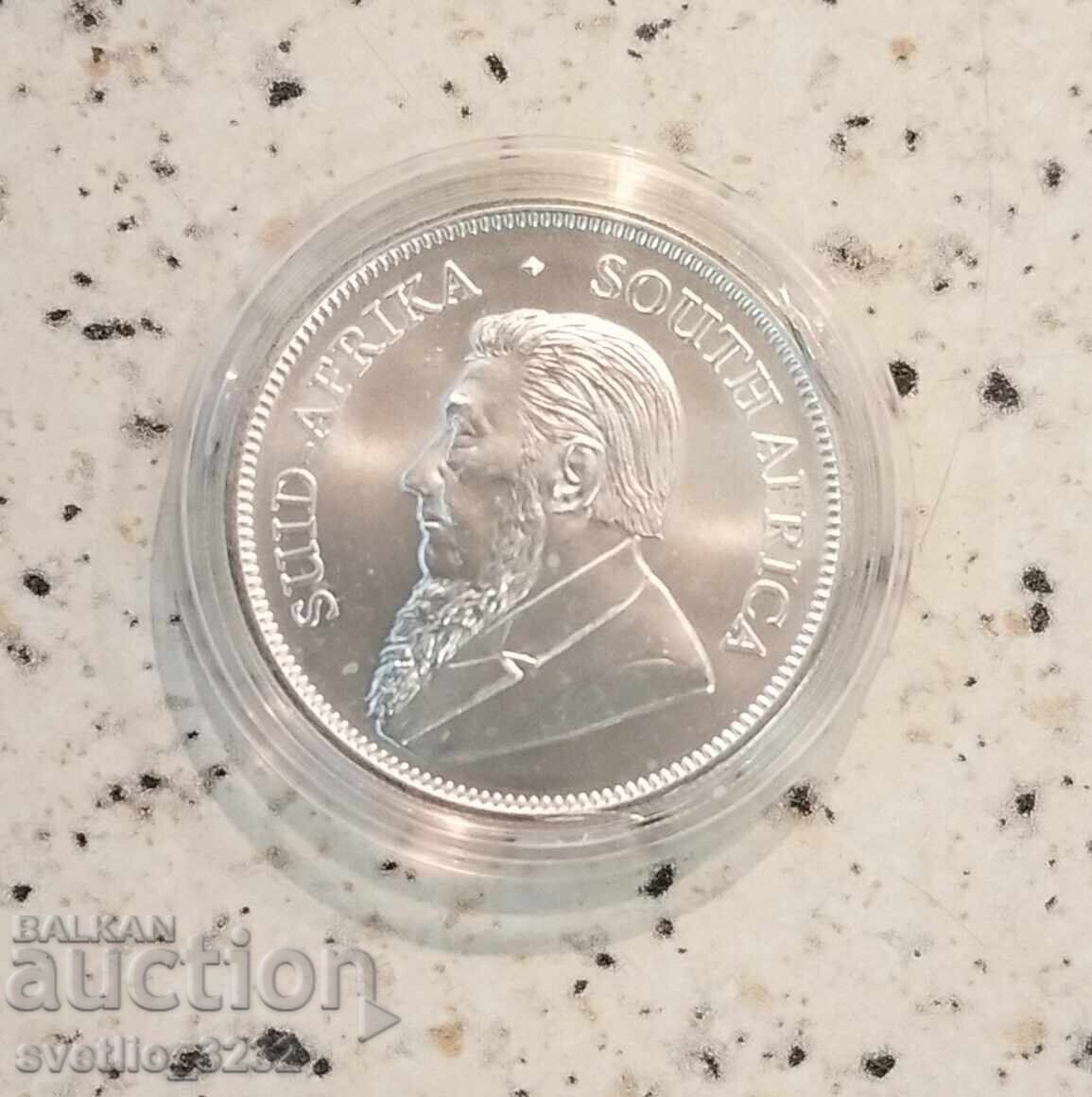 Ασημί 1 OZ 2023 Krugerrand με τιμή € 125.00 | 244.48 BGN