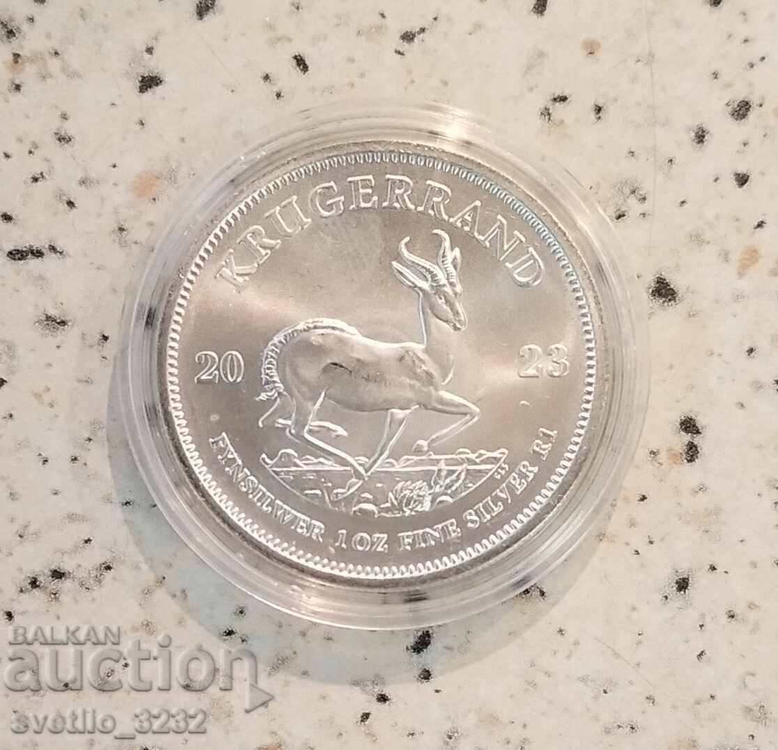 Ασημί 1 OZ 2023 Krugerrand