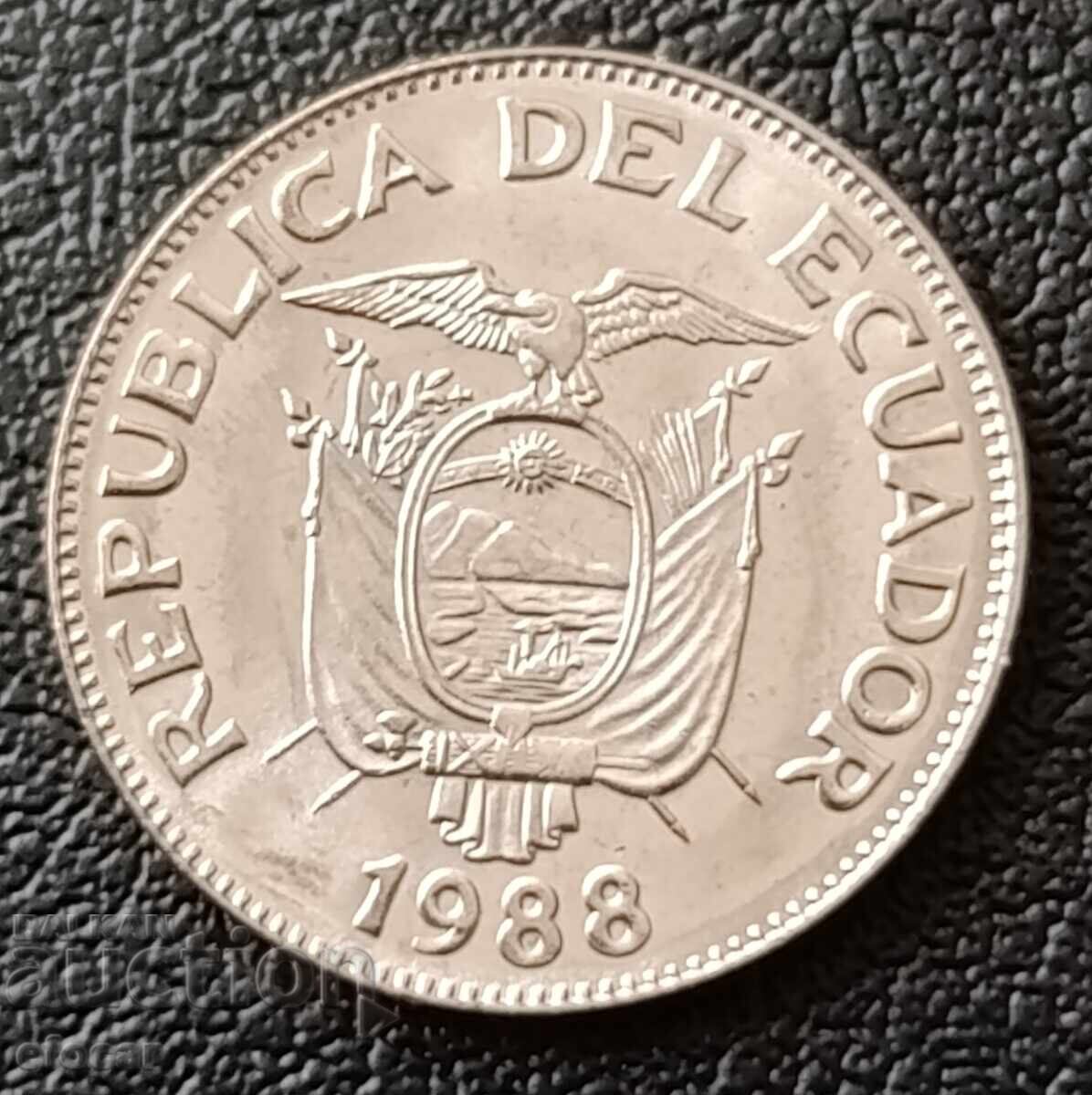 1 Sucre Ecuador 1988 with price € 2.50 | 4.89 BGN