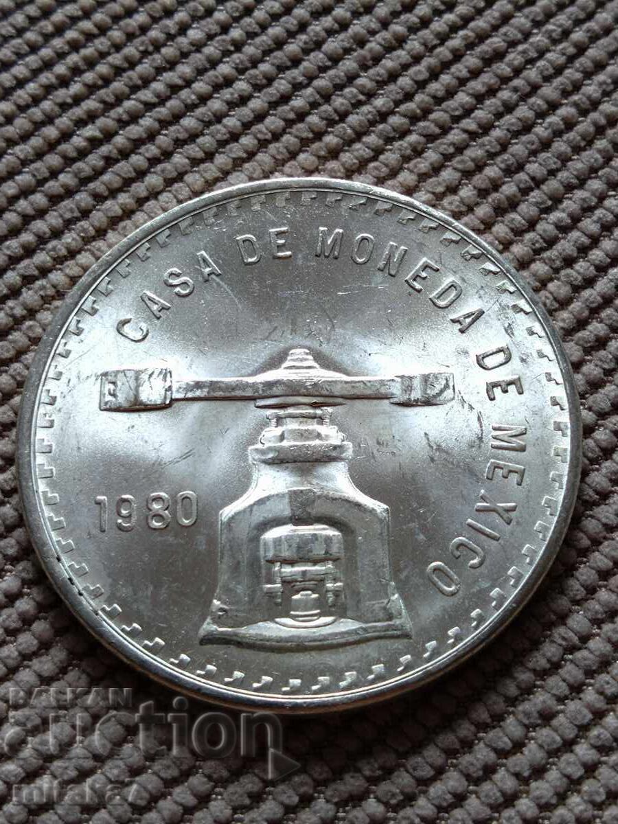 1 унция сребро 1980 година, Мексико с цена € 139.00 | 271.86 лв.