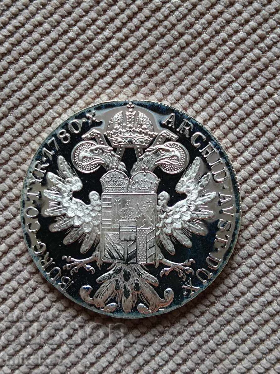 1 taler 1780, restrike, argint cu preț € 188.00 | 367.70 BGN