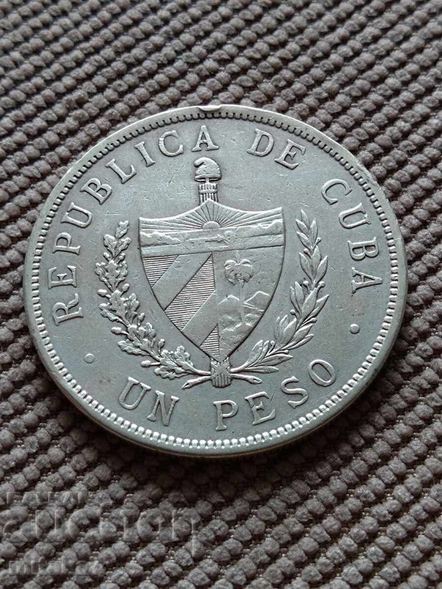 1 peso 1934, Cuba 1 peso 1934, Cuba