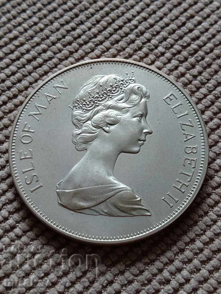 1 coroană 1977, Insula Man cu preț € 92.00 | 179.94 BGN 1 coroană 1977, Insula Man cu preț € 92.00 | 179.94 BGN
