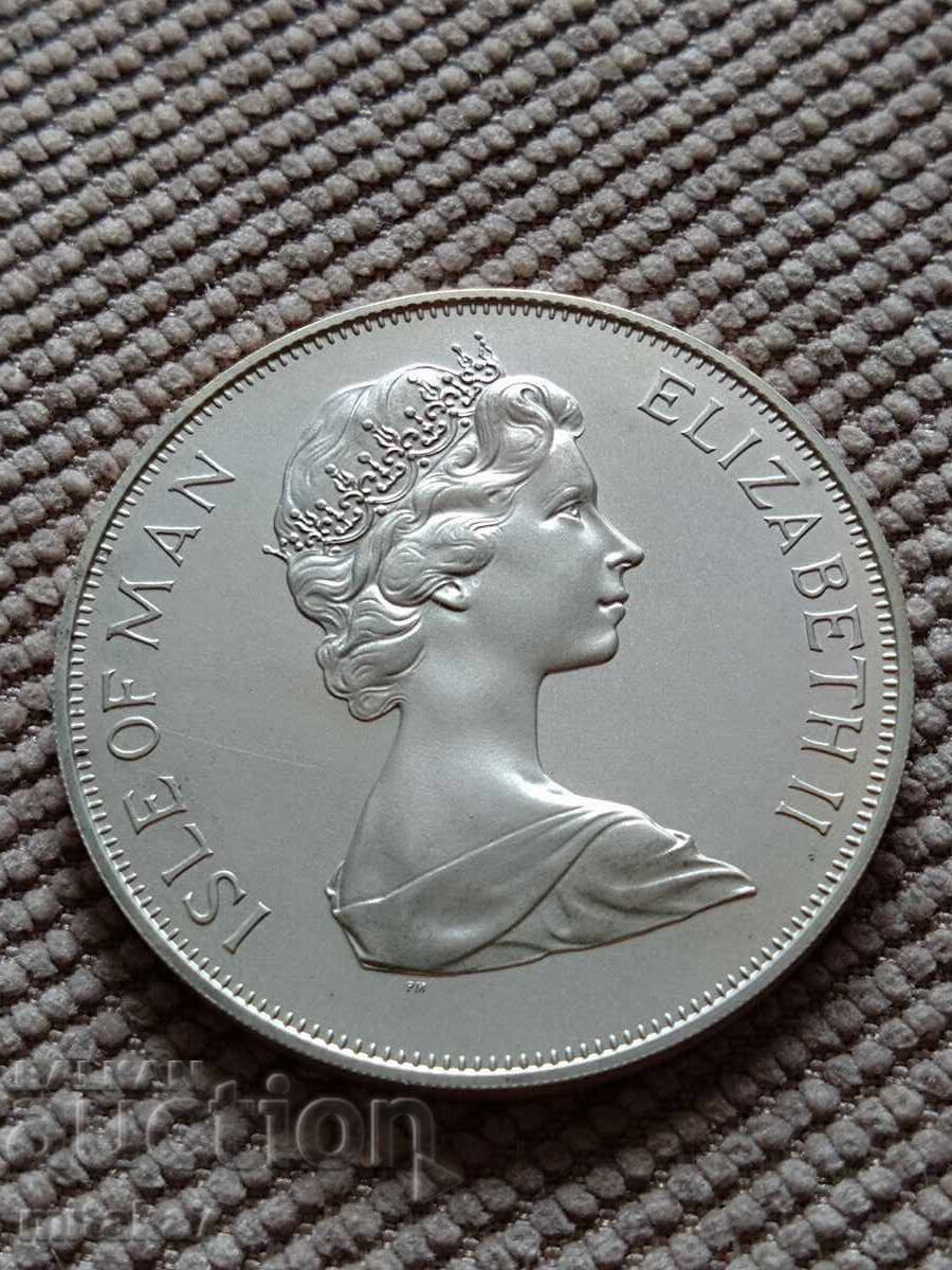 1 Crown 1977, Isle of Man with price € 92.00 | 179.94 BGN