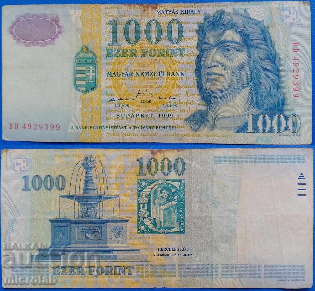 1000 φόριντ, Ουγγαρία 1999 1000 φόριντ, Ουγγαρία 1999