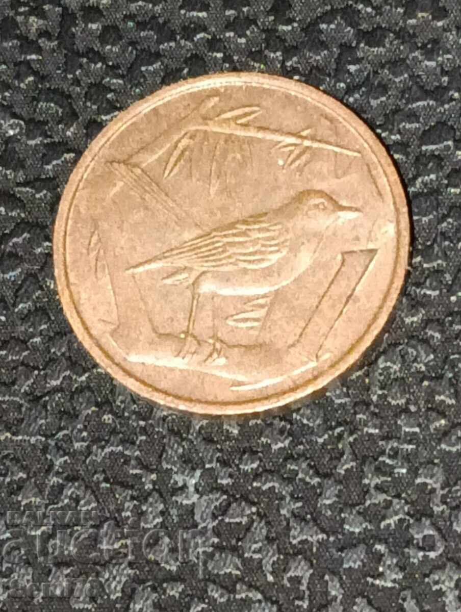 Νήσοι Κέιμαν - 1 σεντ 1972