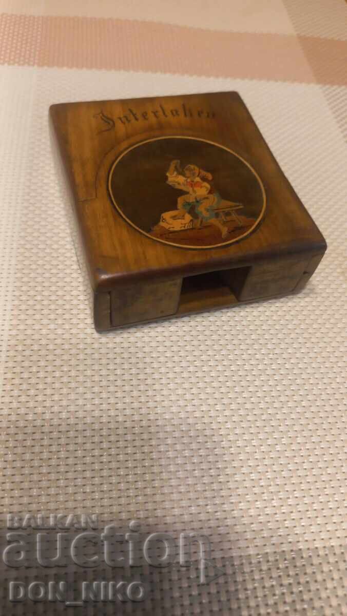 Ξύλινο Κουτί για ρολόι τσέπης