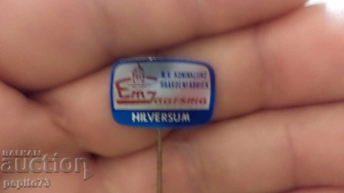 Semn publicitar, Jaarsma Hilversum, marcă de șeminee și sobe cu preț € 0.50 | 0.98 BGN