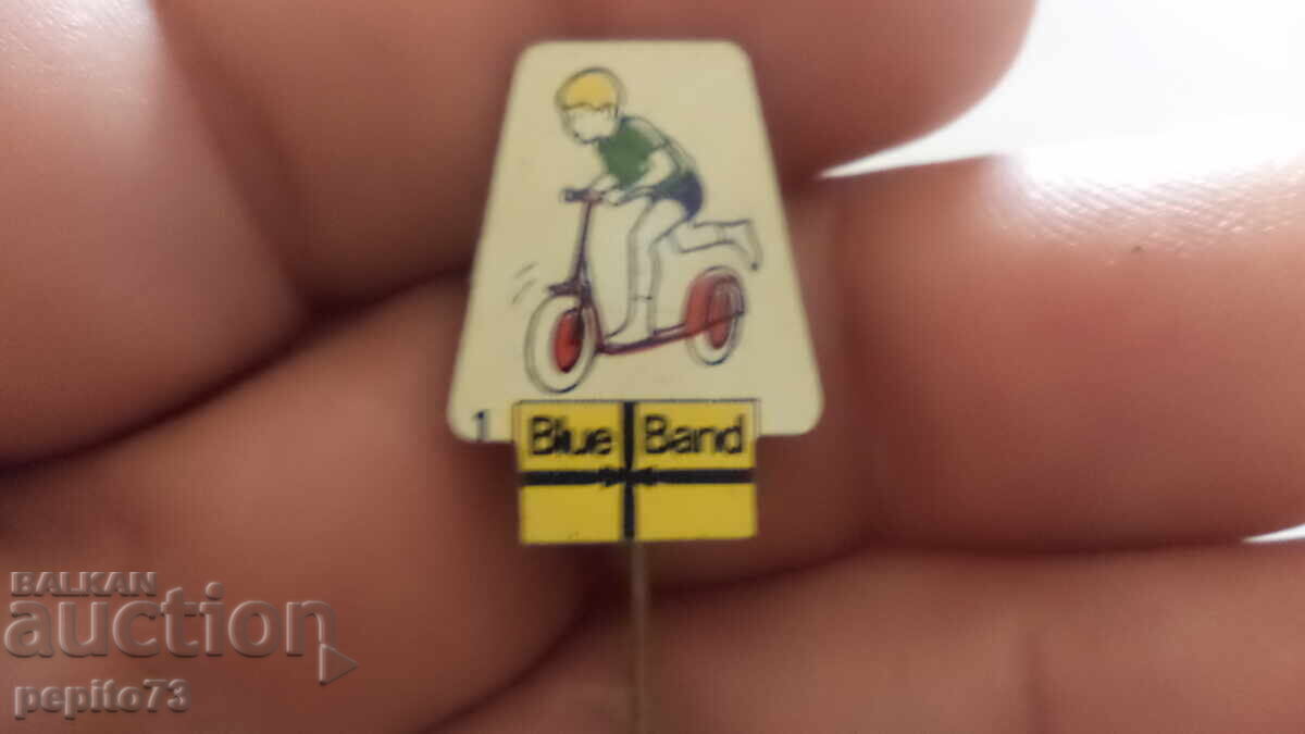 Embleme publicitare, Blue Band, marcă de trotinete și scutere cu preț € 0.50 | 0.98 BGN