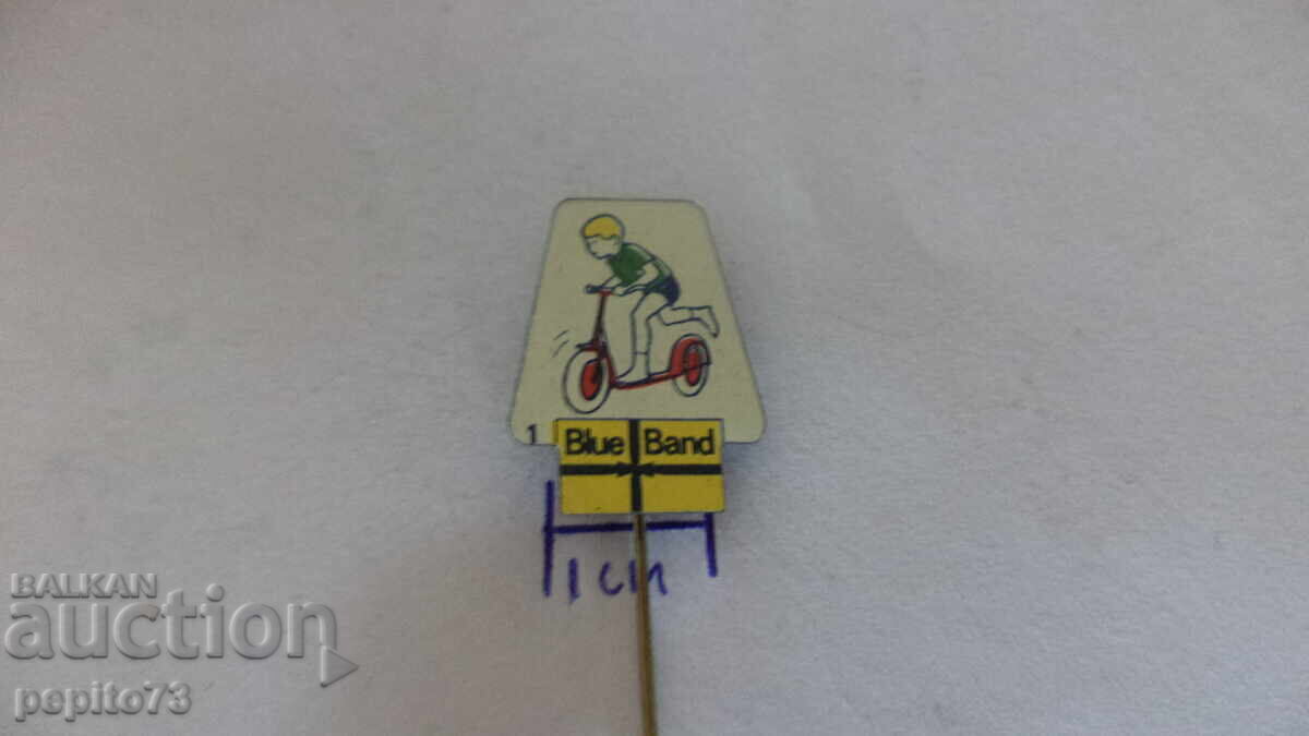 Licitație Embleme publicitare, Blue Band, marcă de trotinete și scutere