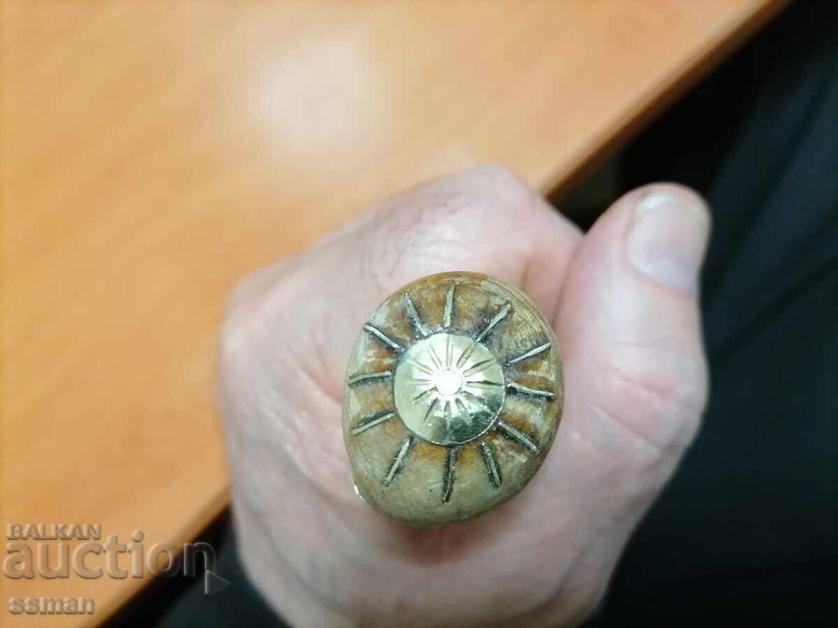 Cuțit de vânătoare vechi, unicat, spinel, turmalină - 5