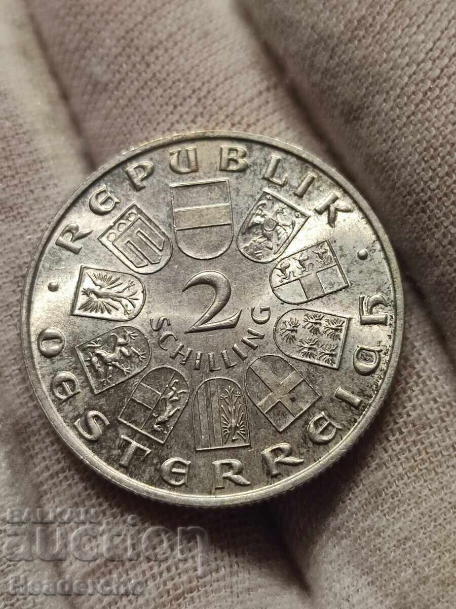 2 σελίνια 1932 μ. Αυστρία - ασήμι με τιμή € 42.00 | 82.15 BGN 2 σελίνια 1932 μ. Αυστρία - ασήμι με τιμή € 42.00 | 82.15 BGN