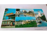 Carte poștală Burgas Colaj 1975