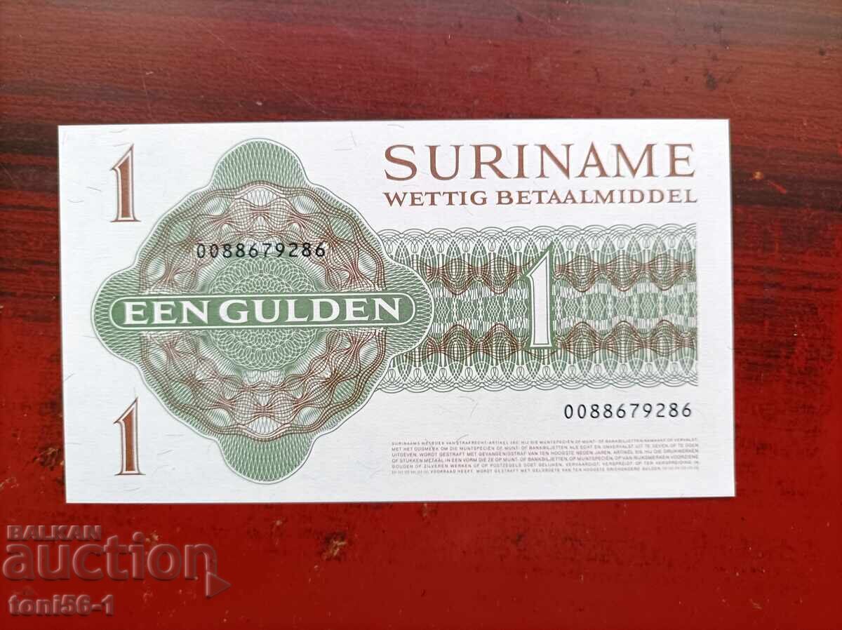 Суринам 1 гулден 1960г UNC с цена € 8.00 | 15.65 лв.