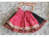 Autentic set pentru copii - șorț și vestă din costum tradițional de la Herța