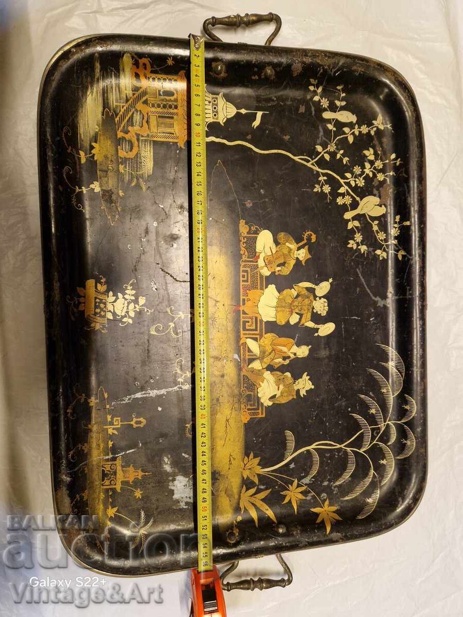 Large Old Asian Tray for Connoisseurs with price € 60.00 | 117.35 BGN Large Old Asian Tray for Connoisseurs with price € 60.00 | 117.35 BGN