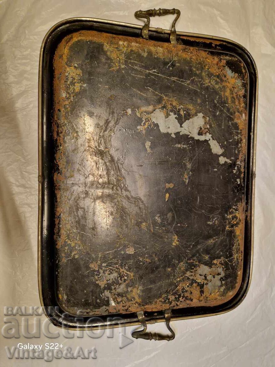 Large Old Asian Tray for Connoisseurs - 7 Large Old Asian Tray for Connoisseurs - 7
