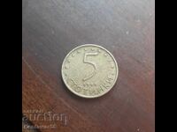 Bulgaria 5 Stotinki 1999