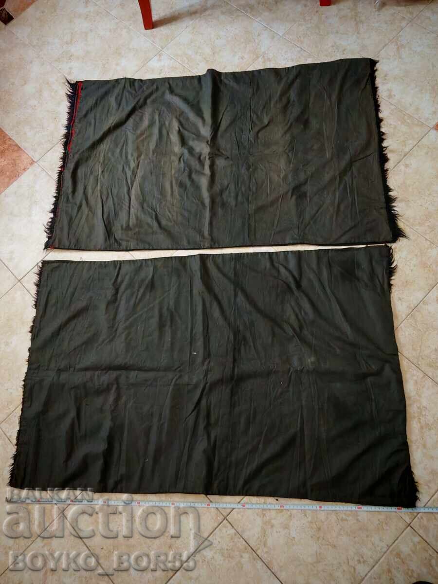 Παράδοση Δύο Μεγάλα Παλιά Μαξιλάρια Χέρτσοϊ για Μιντέρ 20ος αιώνας