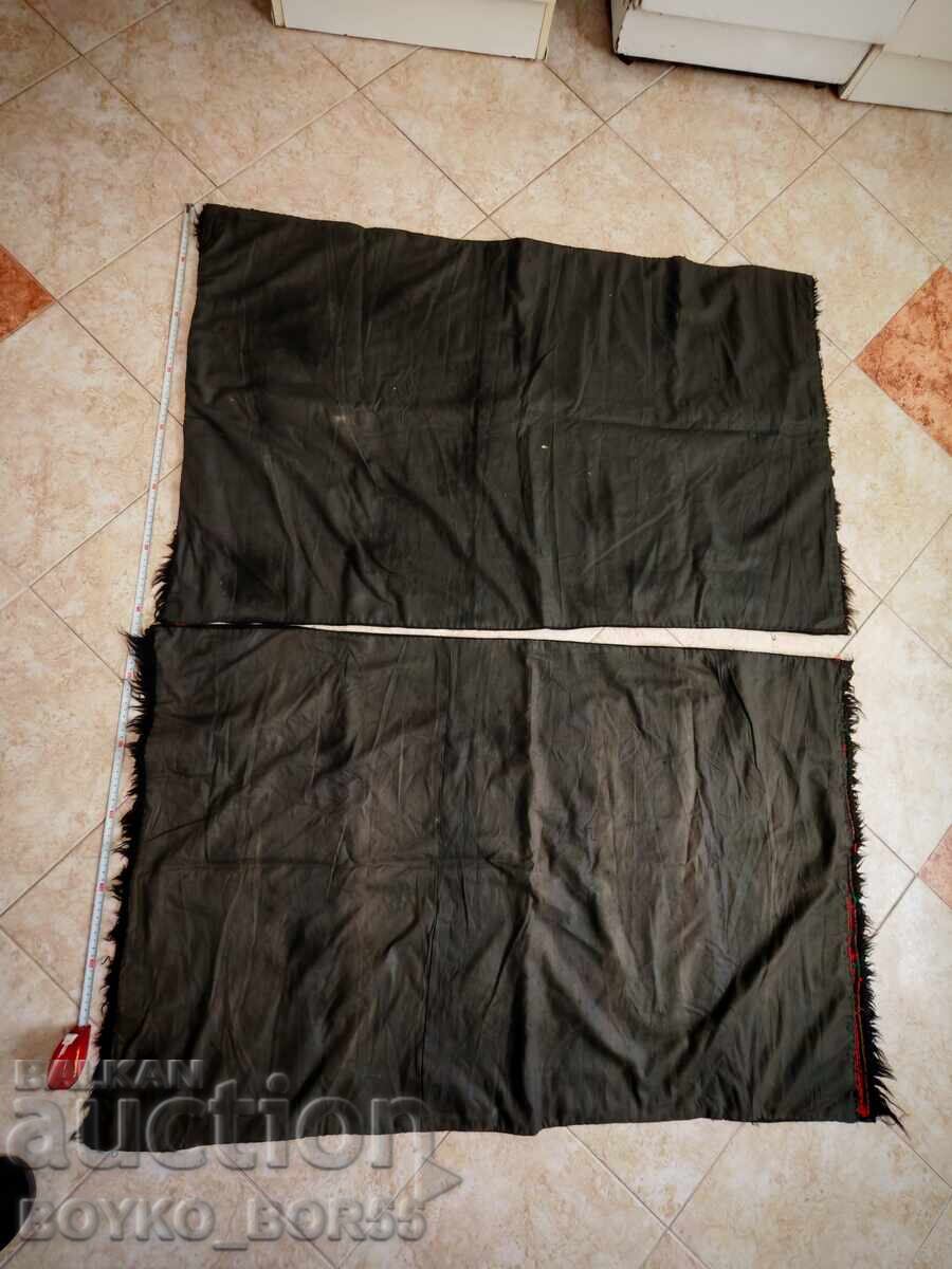 Δύο Μεγάλα Παλιά Μαξιλάρια Χέρτσοϊ για Μιντέρ 20ος αιώνας - 5