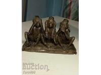 Three Wise Monkeys Figure