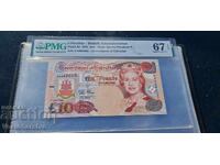 Banknote -- Banknotes - 10 pounds 1995 - Gibraltar - England