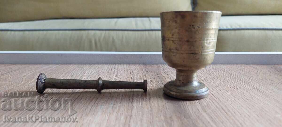 Havan cu pistil din bronz pentru cunoscători - 6