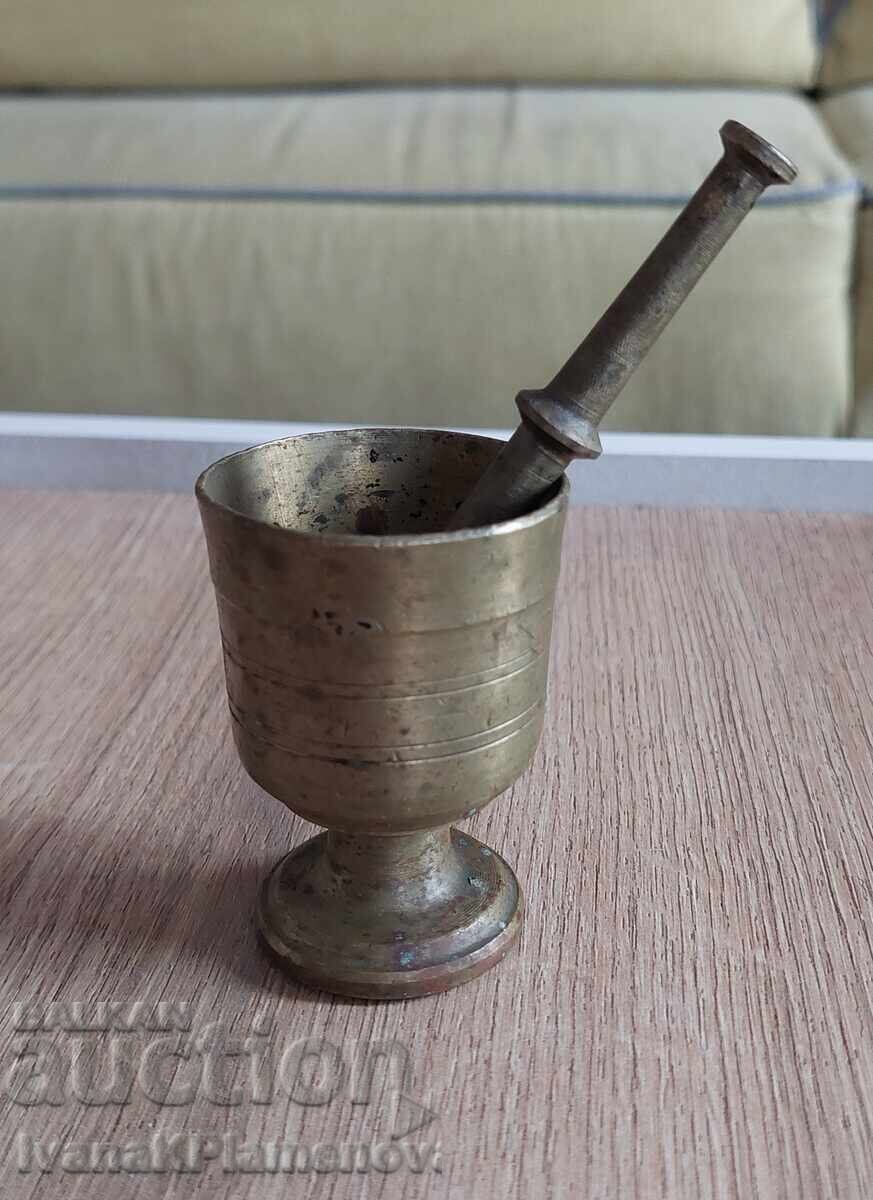Havan cu pistil din bronz pentru cunoscători Havan cu pistil din bronz pentru cunoscători