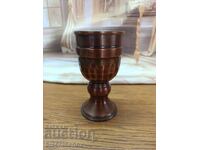 Συλλεκτική κούπα κρασιού από σφυρήλατο χαλκό