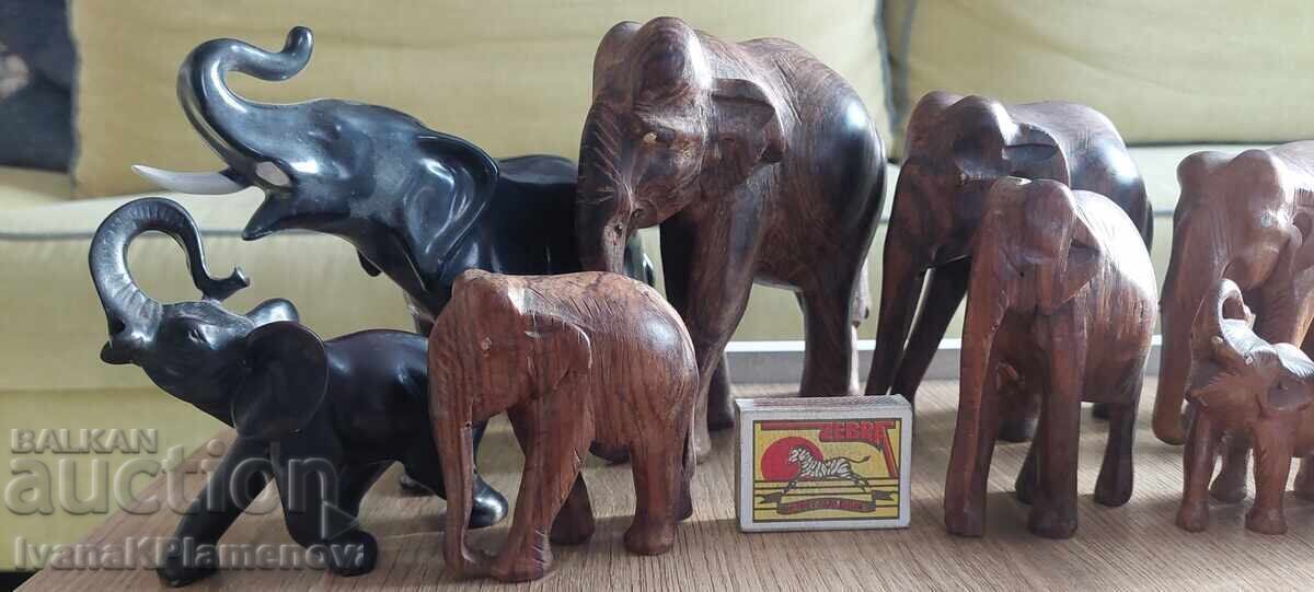 Figurine elefanți pentru colecționari 10 bucăți - 6 Figurine elefanți pentru colecționari 10 bucăți - 6