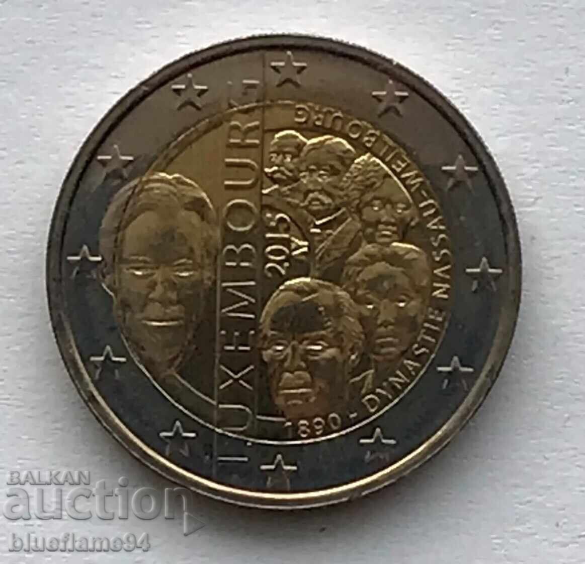2 Евро Люксембург 2015 2 Евро Люксембург 2015